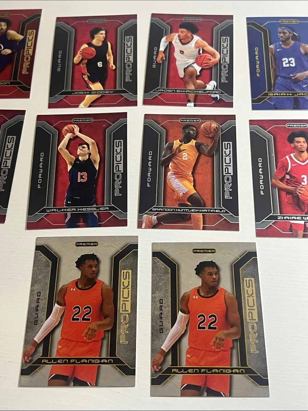 2021-22 Pro Picks Premier Basketball Cards Lot of 14